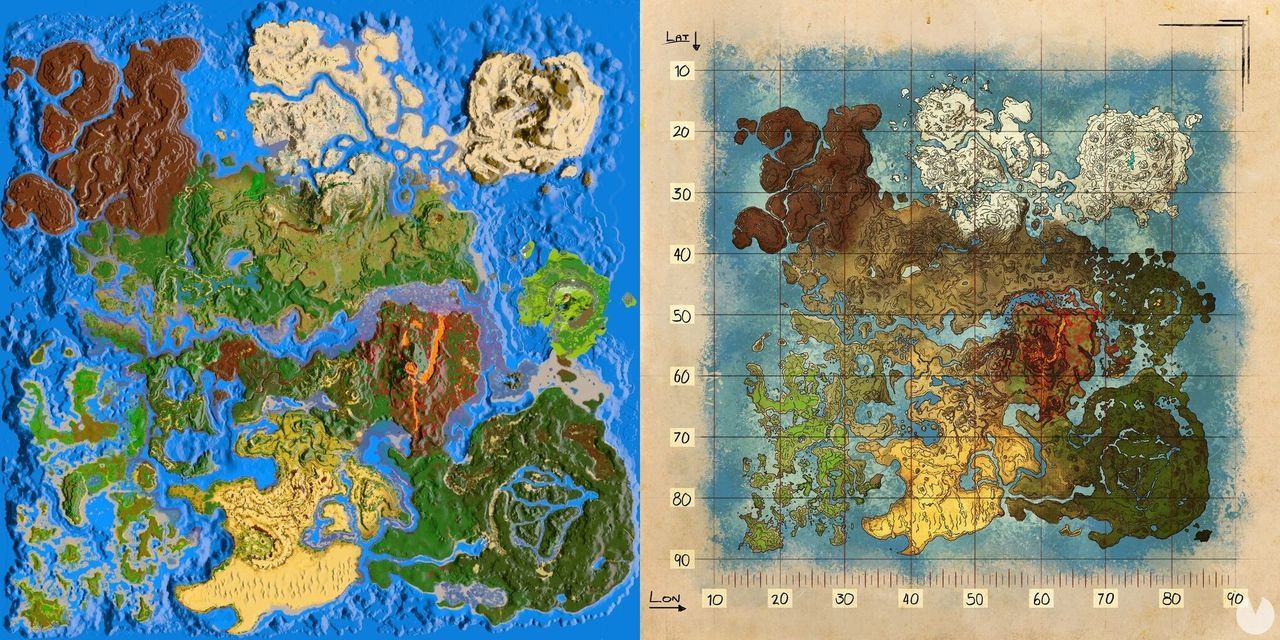 Ark Survival Evolved Todos los mapas diferencias y cómo acceder