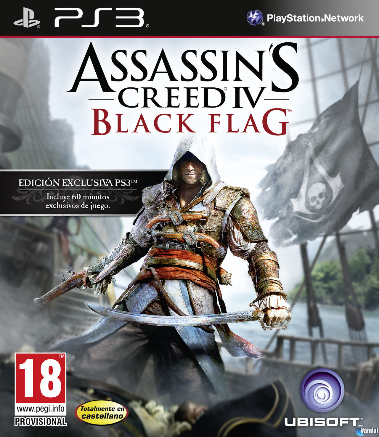 Carátula Assassin's Creed IV: Black Flag PlayStation 3
