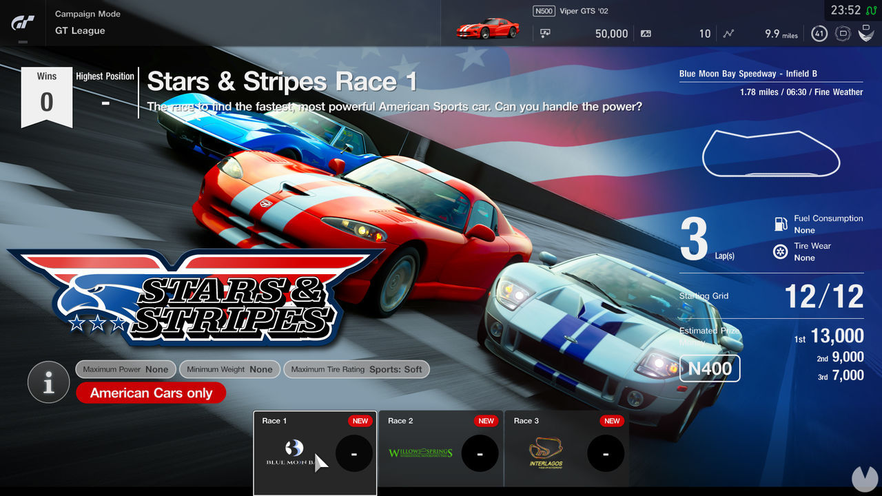 Gran Turismo Sport se actualiza y añade doce nuevos vehículos