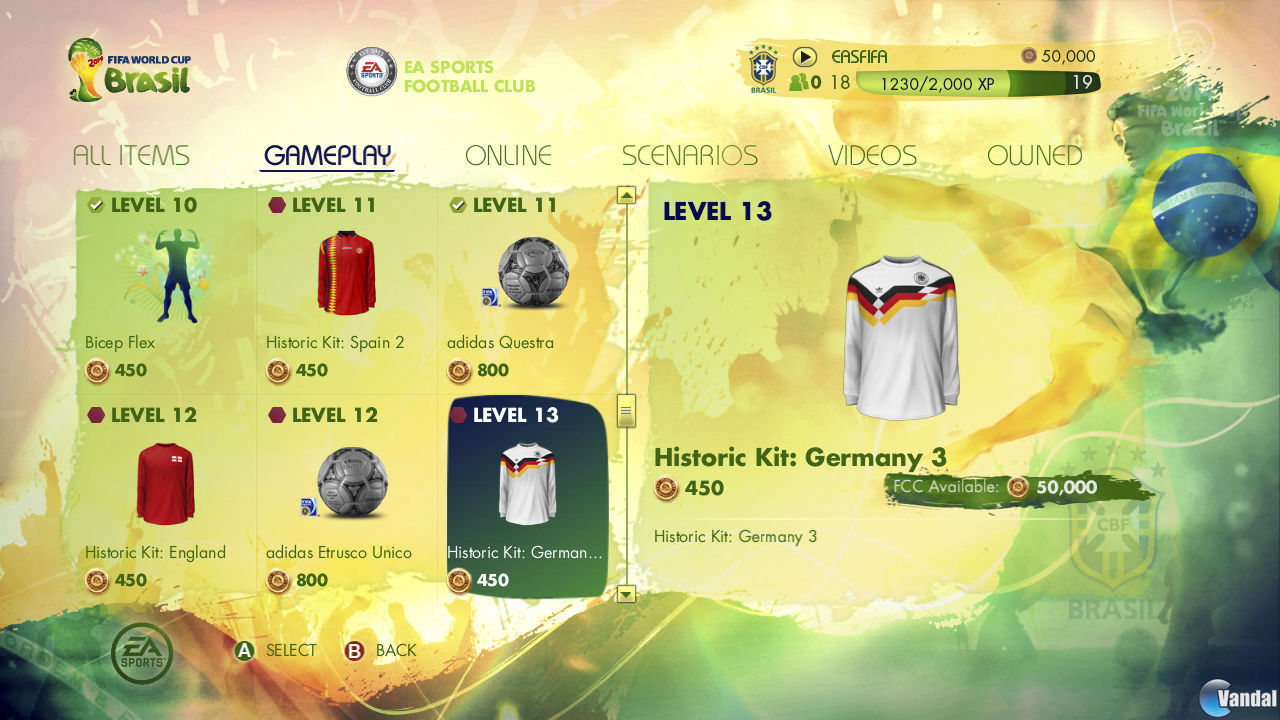 Imagen EA Sports Copa Mundial de la FIFA Brasil 2014 PS3 Imagen 13