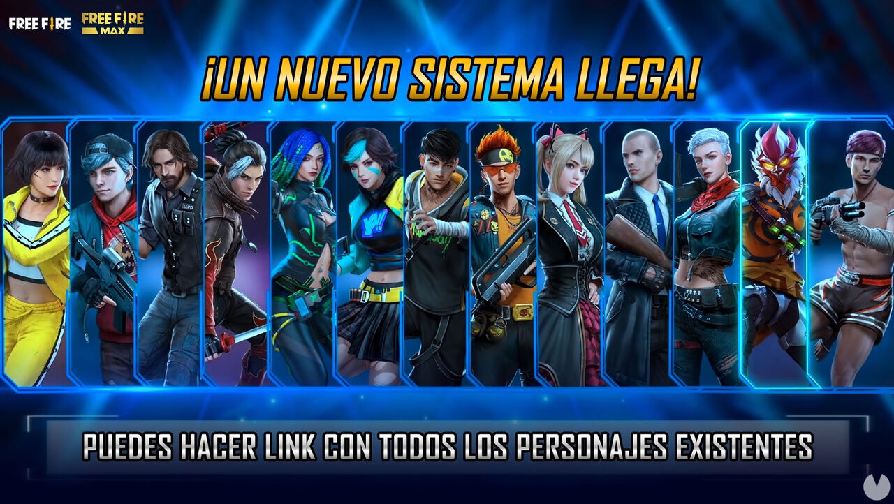 Free Fire Cómo conseguir personajes gratis con sistema Link