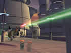 Peleando en Coruscant
