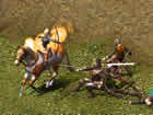 Atacando a caballo
