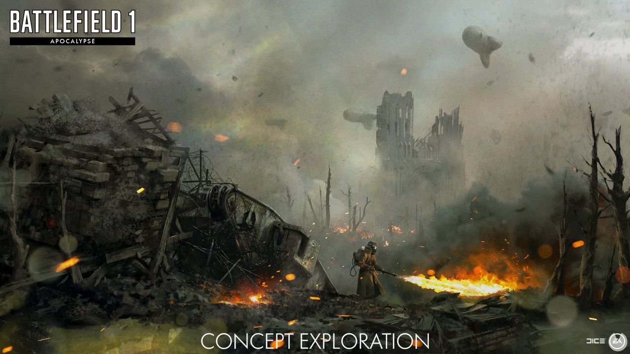 Battlefield 1 Apocalypse llegará el próximo febrero