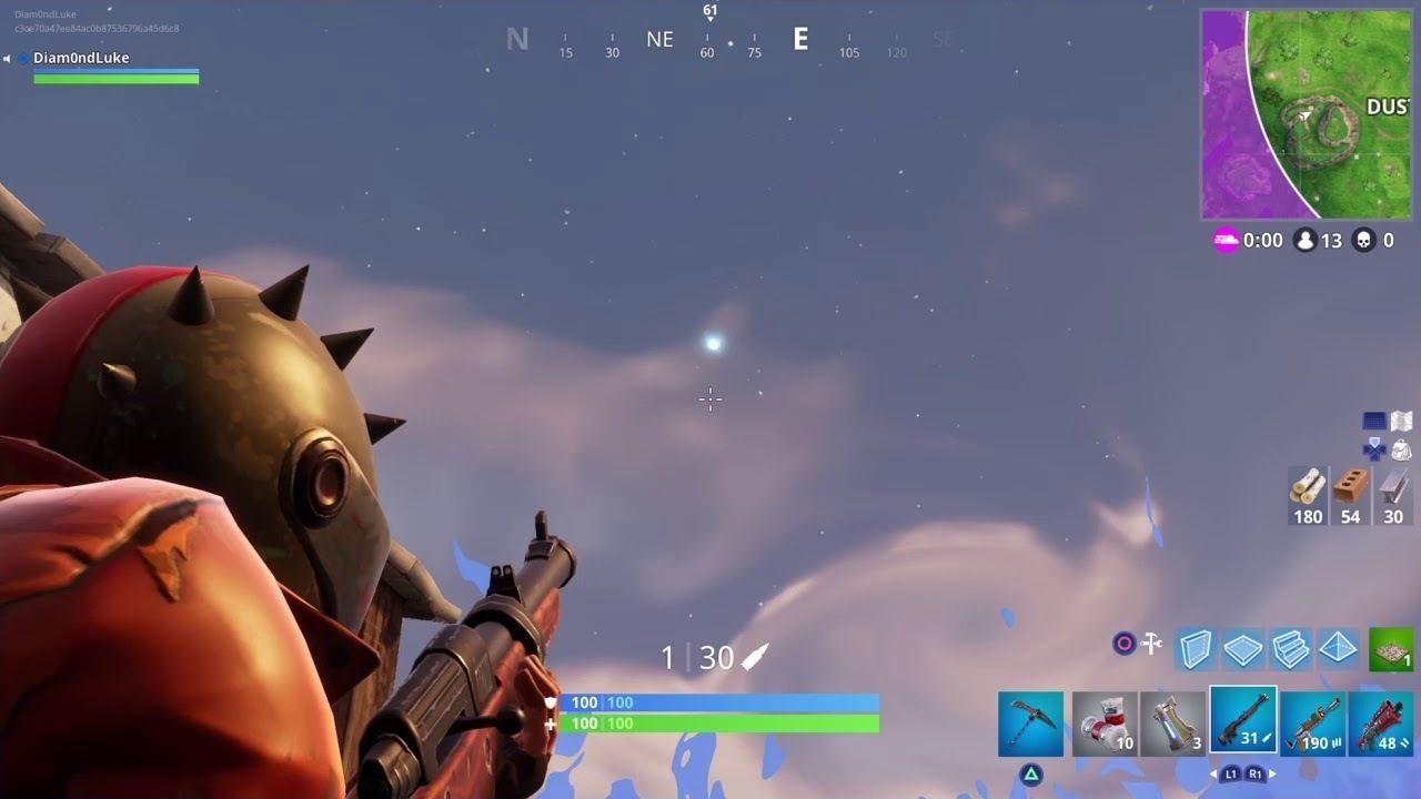 Un cometa cruza el cielo de Fortnite Battle Royale y comienzan las teorías