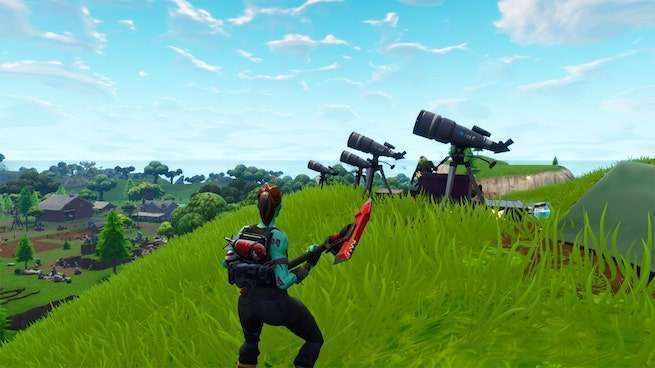 Un cometa cruza el cielo de Fortnite Battle Royale y comienzan las teorías
