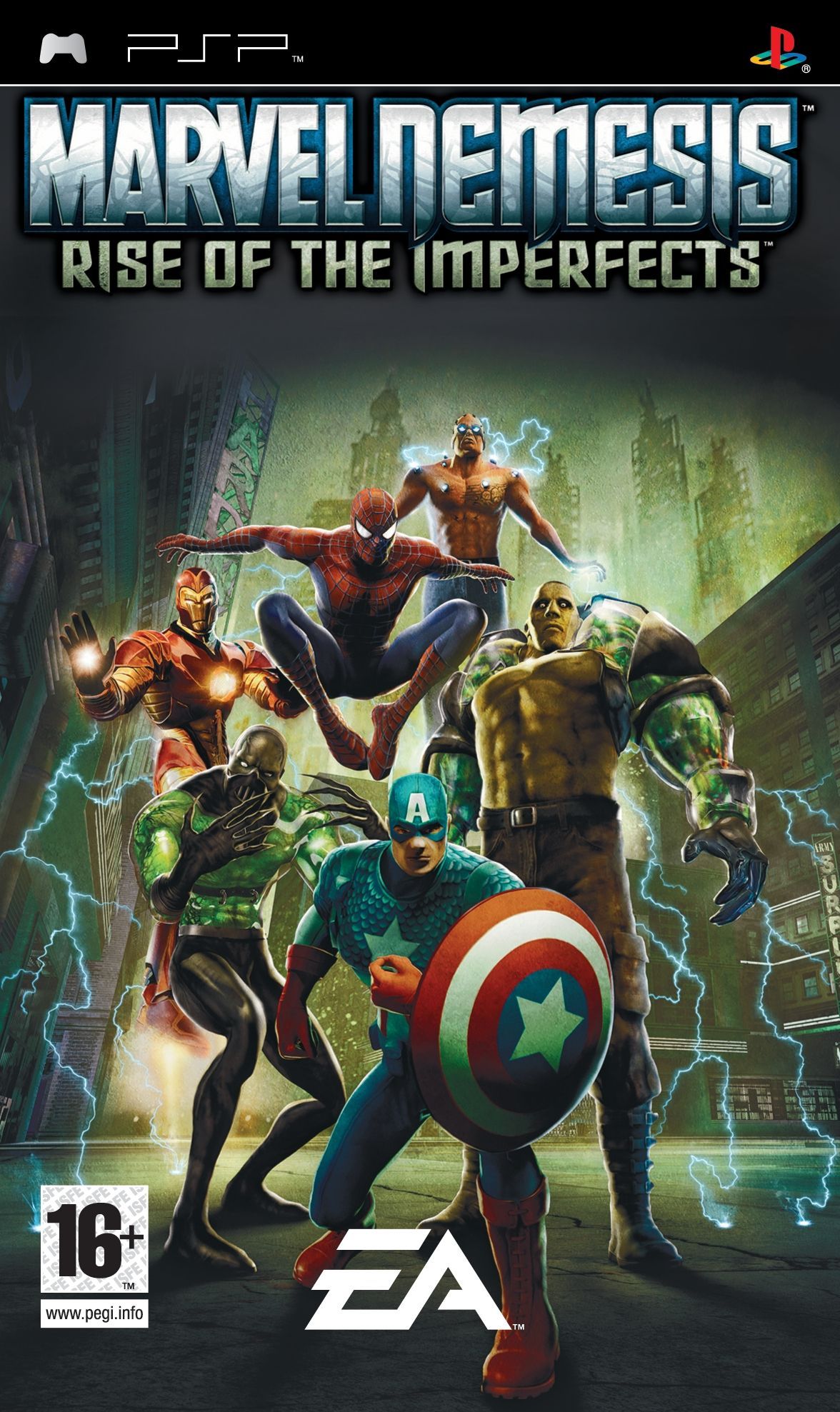 Marvel Nemesis: Rise of the Imperfects Video Game 2005