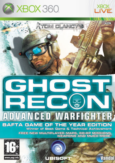 Car�tula Tom Clancy's Ghost Recon Advanced Warfighter Xbox