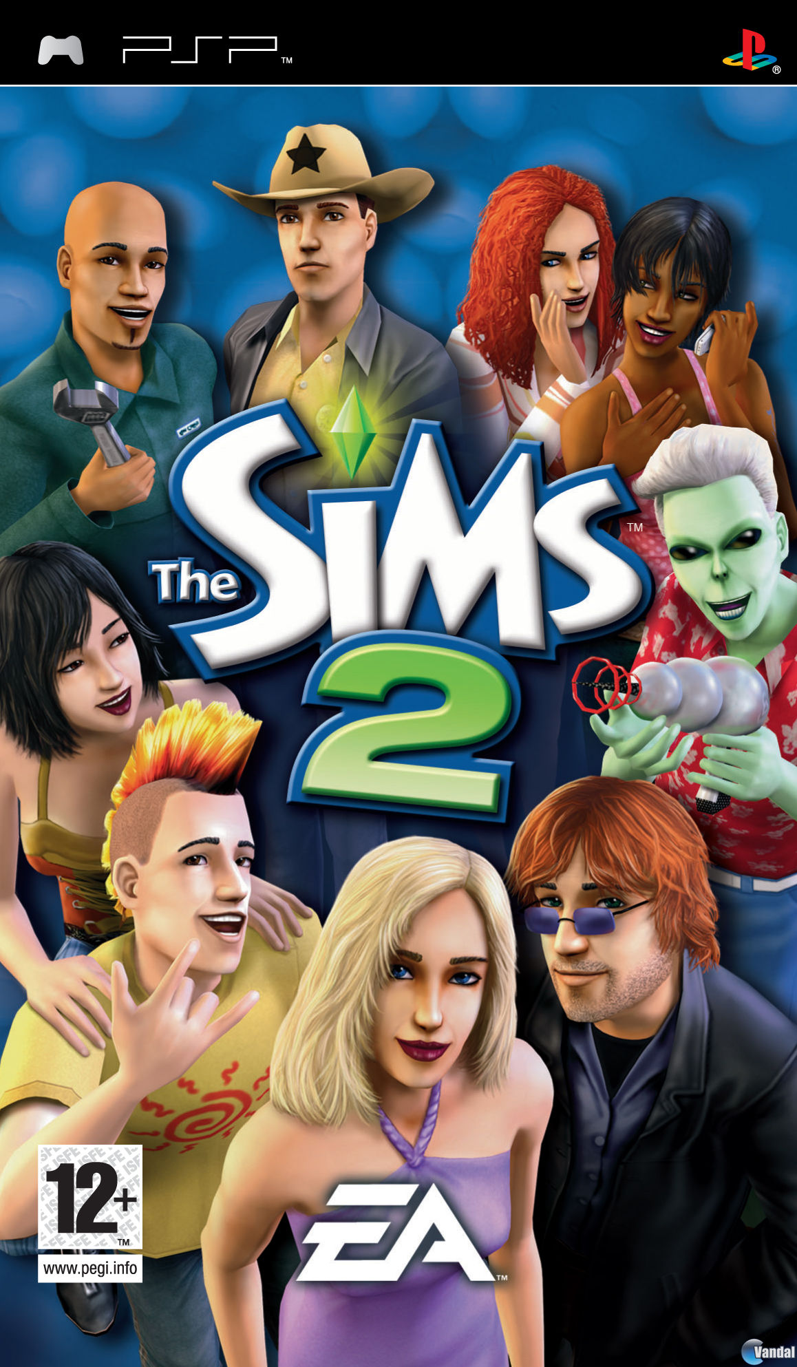 Car�tula Los Sims 2 Nintendo DS