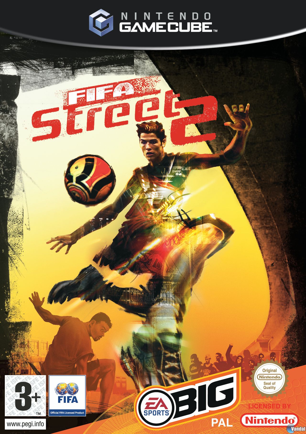 Car�tula FIFA Street 2 GameCube