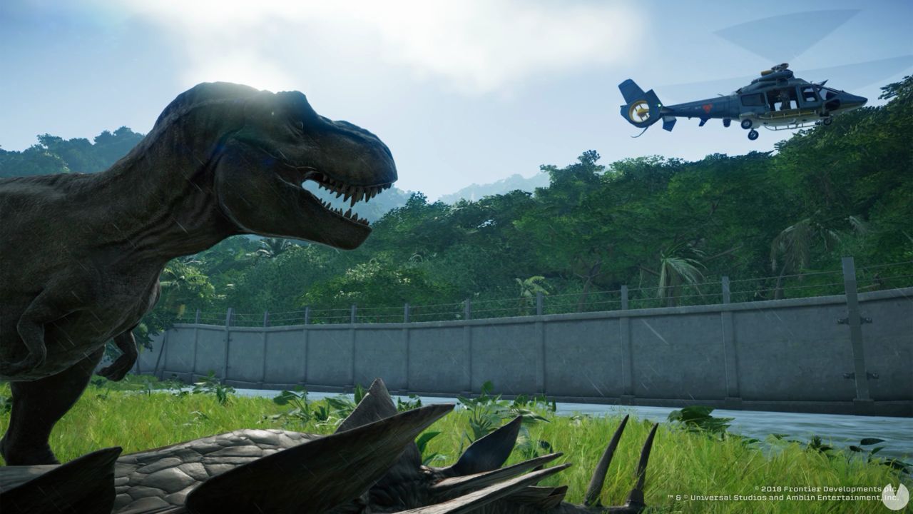 Jurassic World Evolution muestra 20 minutos de su jugabilidad