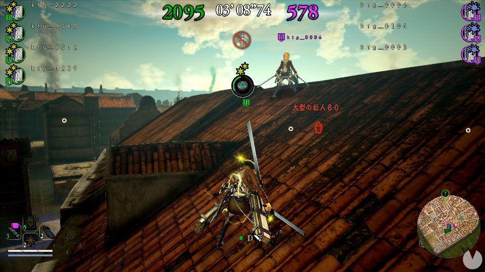 Attack on Titan 2 muestra su modo online y la personalización