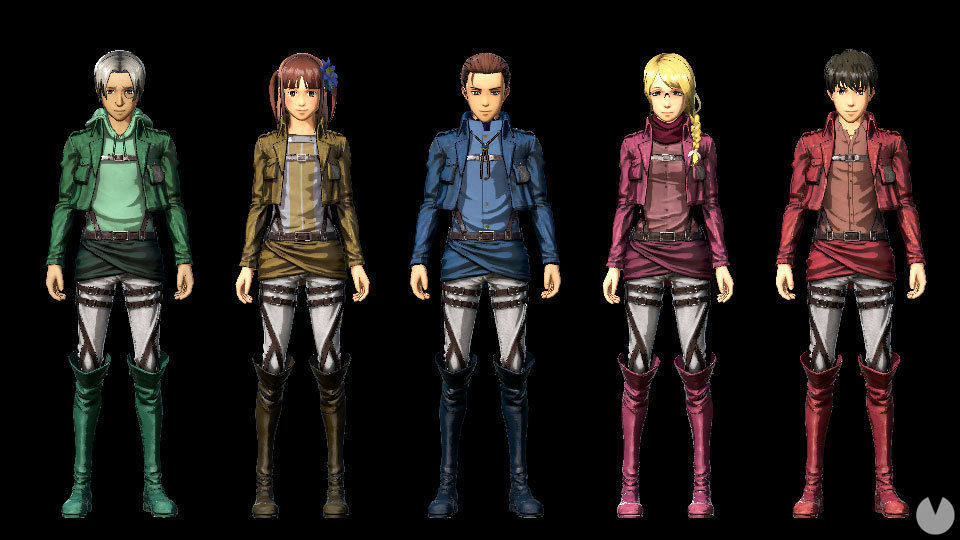 Attack on Titan 2 muestra su modo online y la personalización