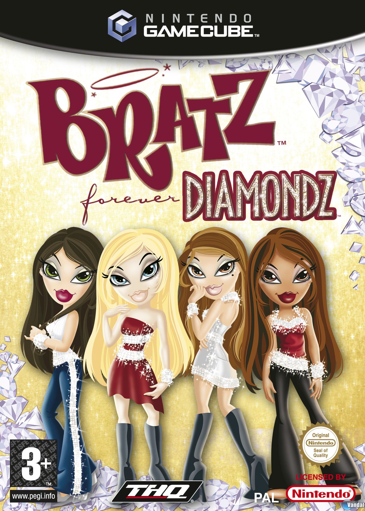Car�tula Bratz: Forever Diamondz GameCube