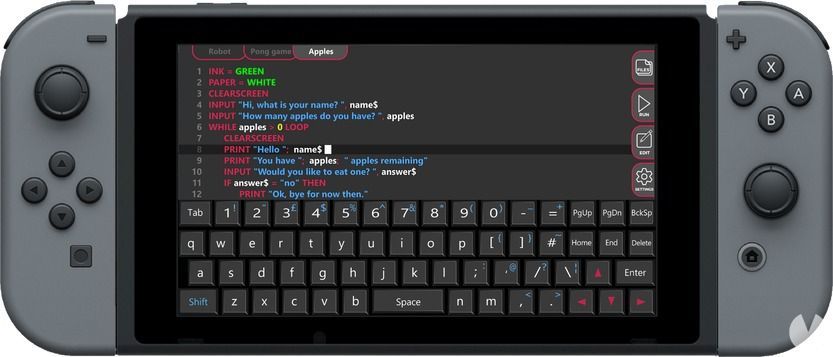 FUZE para Nintendo Switch buscará que programemos nuestros propios juegos