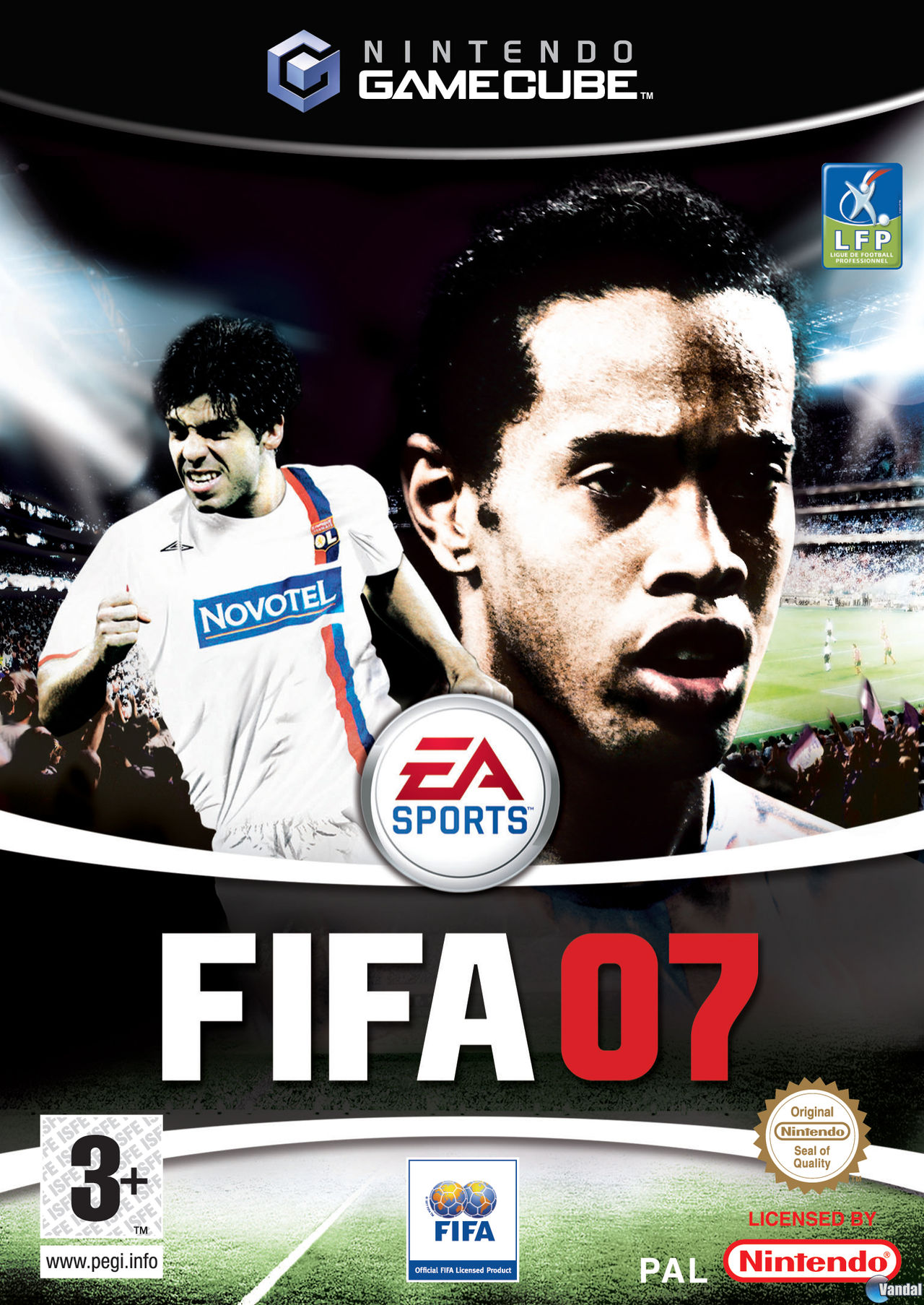 Car�tula FIFA 07 GameCube