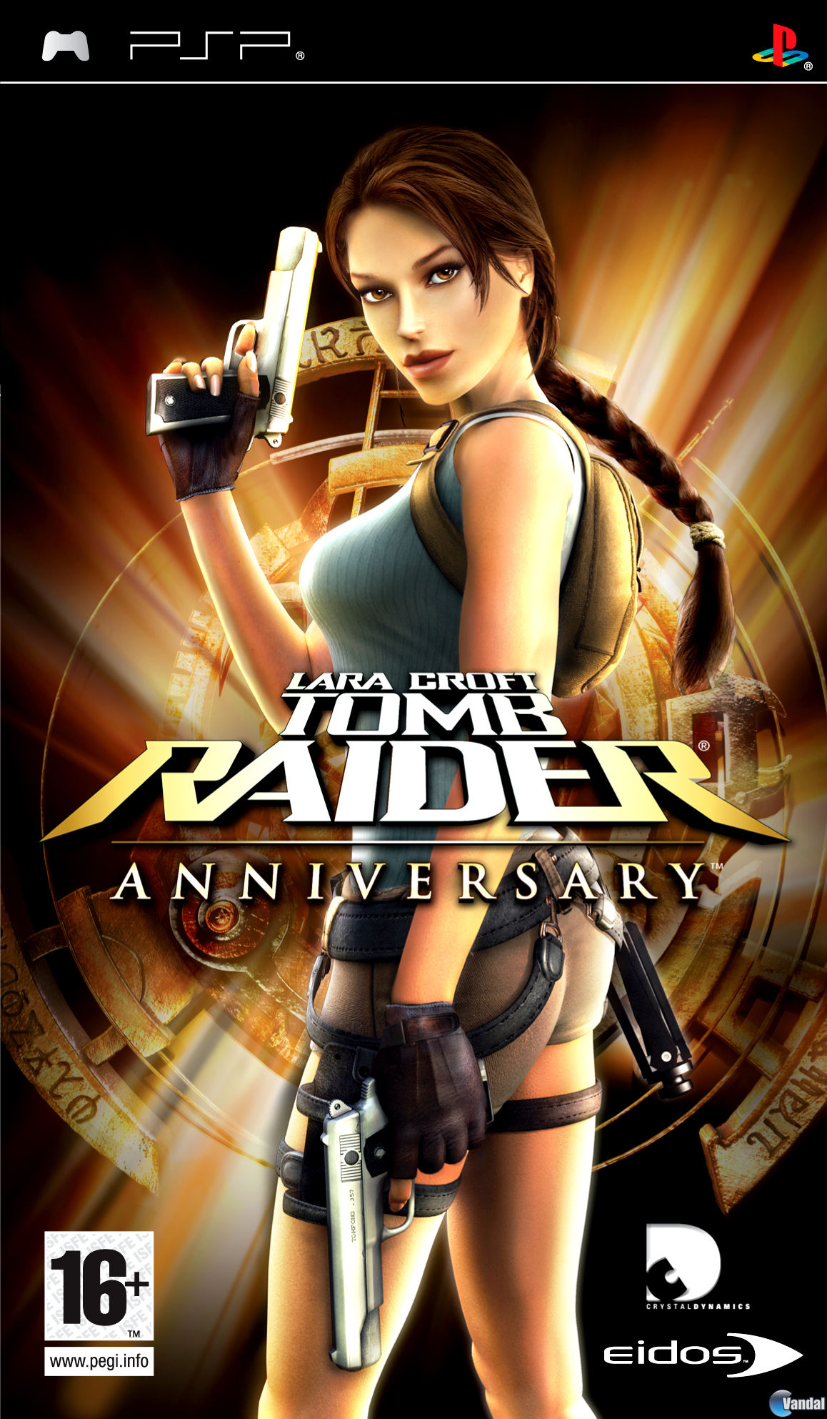 Car�tula Tomb Raider Anniversary PSP