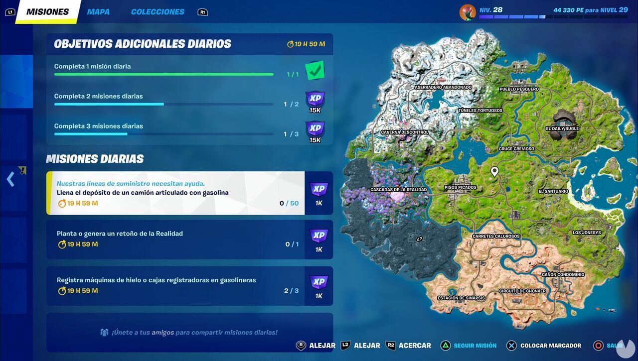 Todas Las Misiones En Fortnite Temporada Y C Mo Completarlas