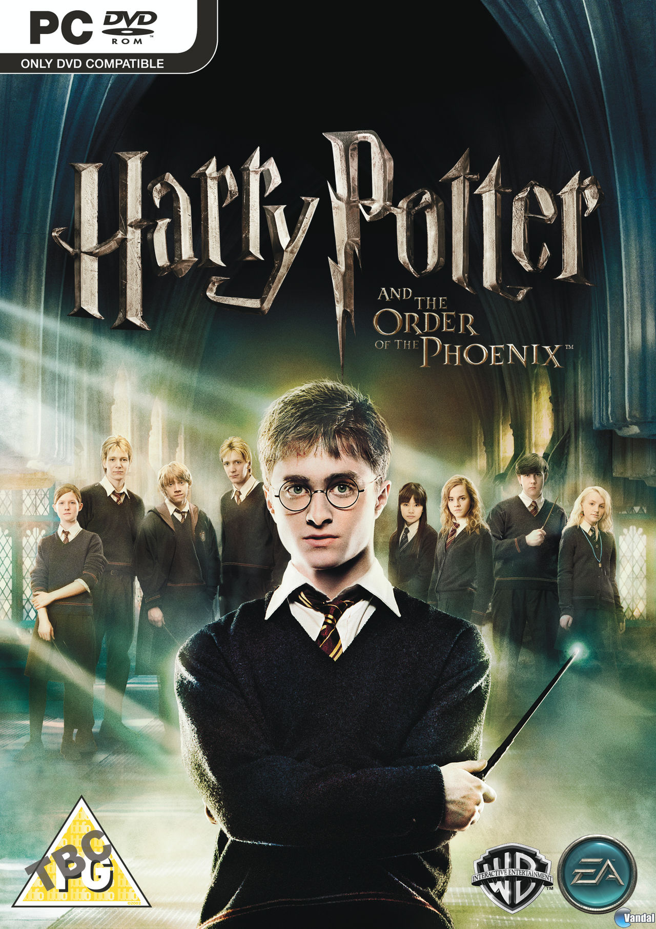 Car�tula Harry Potter and the Order of the Phoenix Ordenador