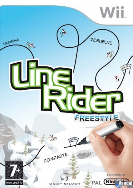 Car�tula Line Rider Free Style Wii