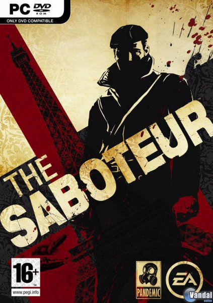 Car�tula The Saboteur Ordenador