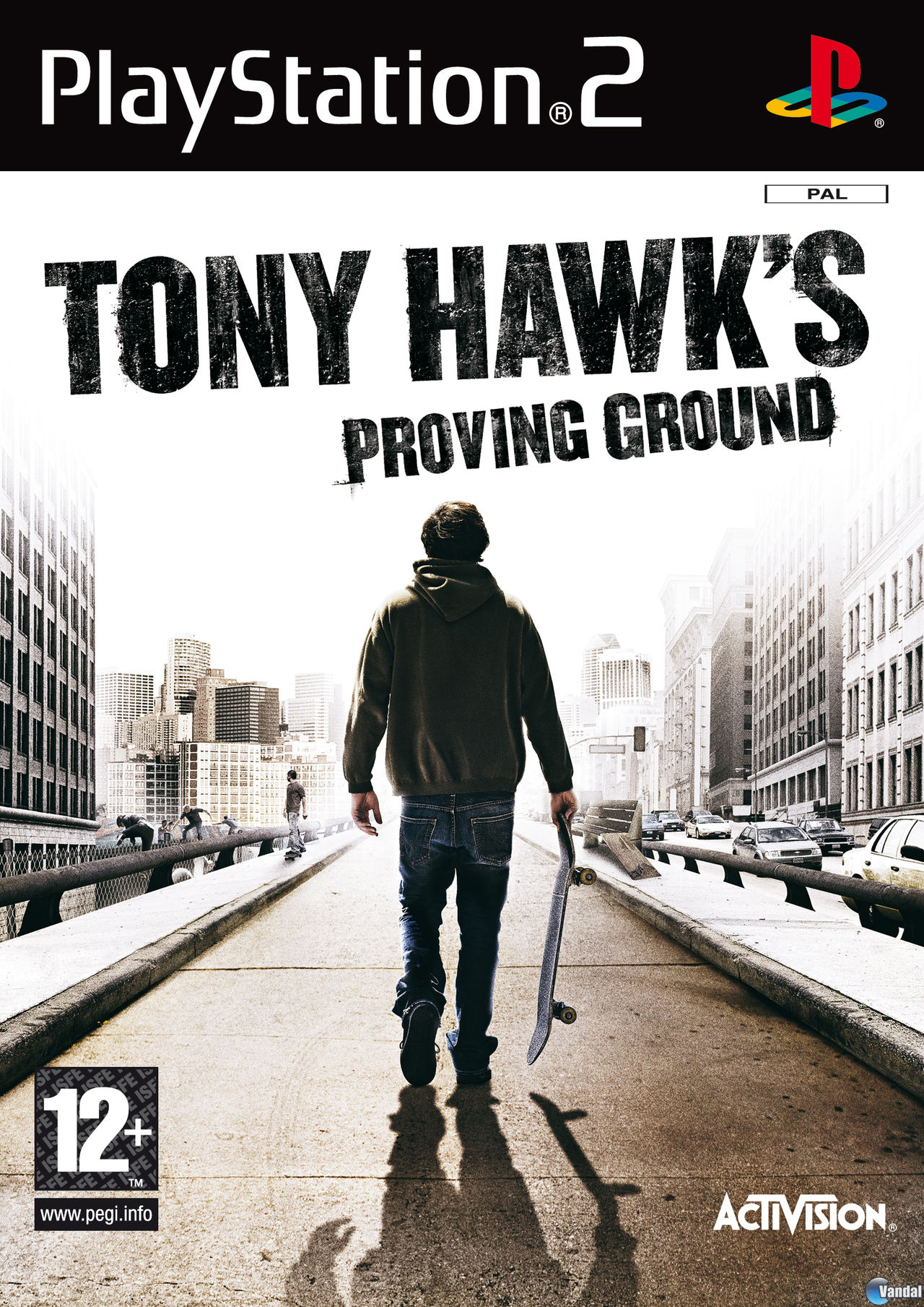 Car�tula Tony Hawk's Proving Ground PlayStation 2