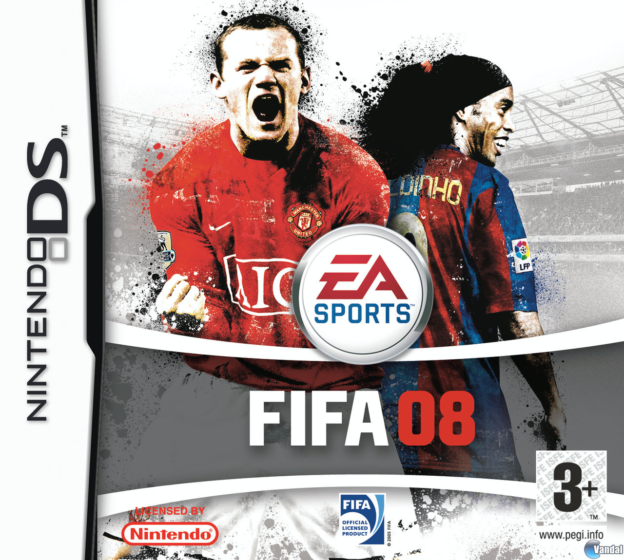 Car�tula FIFA 08 Nintendo DS