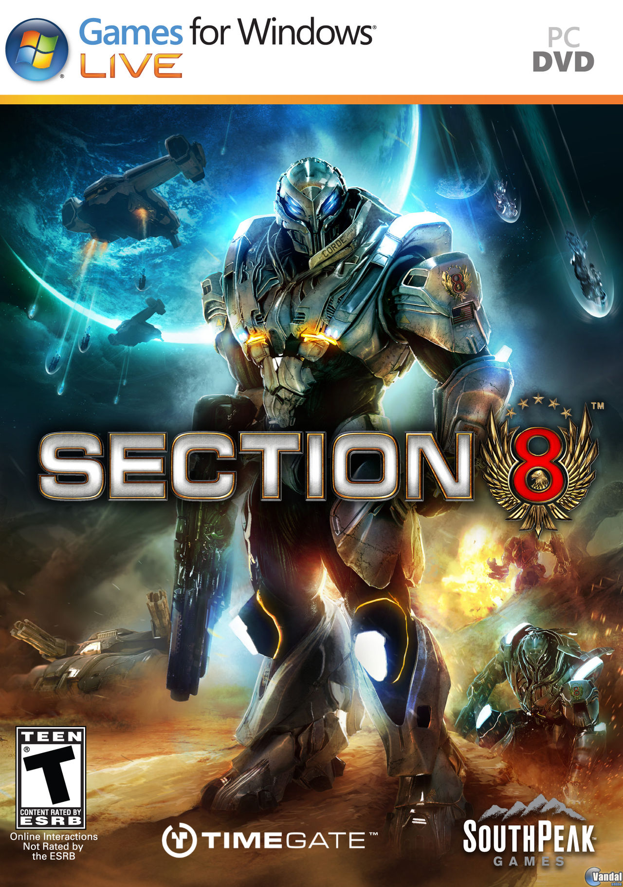 Car�tula Section 8 Ordenador
