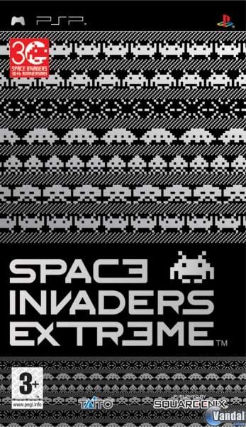 Car�tula Space Invaders Extreme PSP