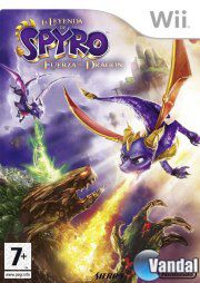 Car�tula Legend of Spyro: Dawn of the Dragon Wii