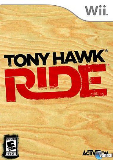 Car�tula Tony Hawk's RIDE Wii