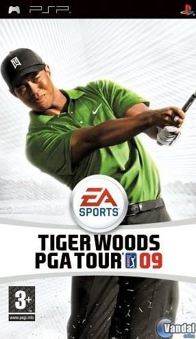 Car�tula Tiger Woods PGA TOUR 09 PSP