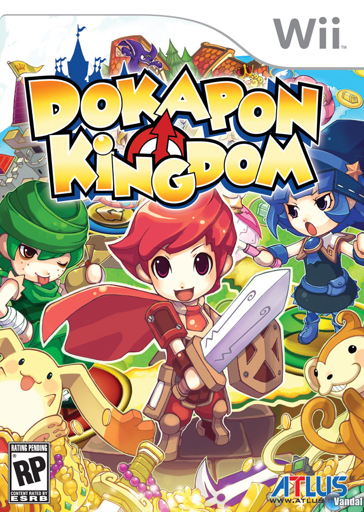 Car�tula Dokapon Kingdom Wii