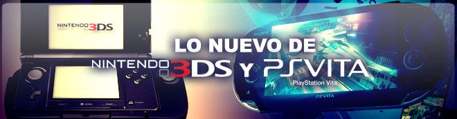 Lo nuevo de Nintendo 3DS y PS Vita