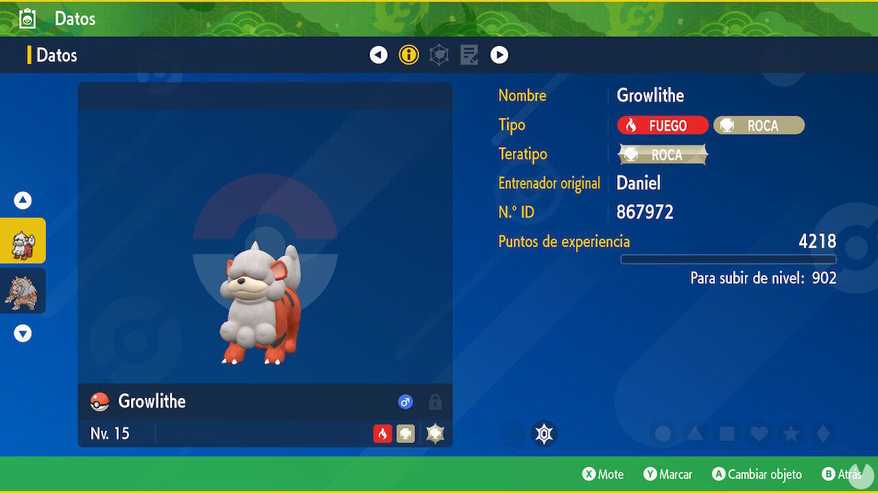 Cómo conseguir un Growlithe de Hisui de regalo en Pokémon La máscara