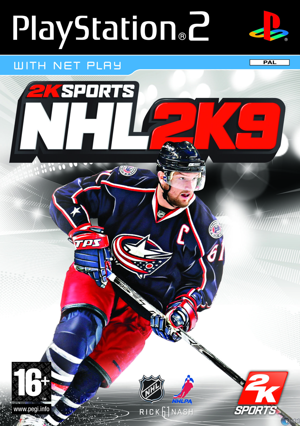 Car�tula NHL 2K9 PlayStation 2