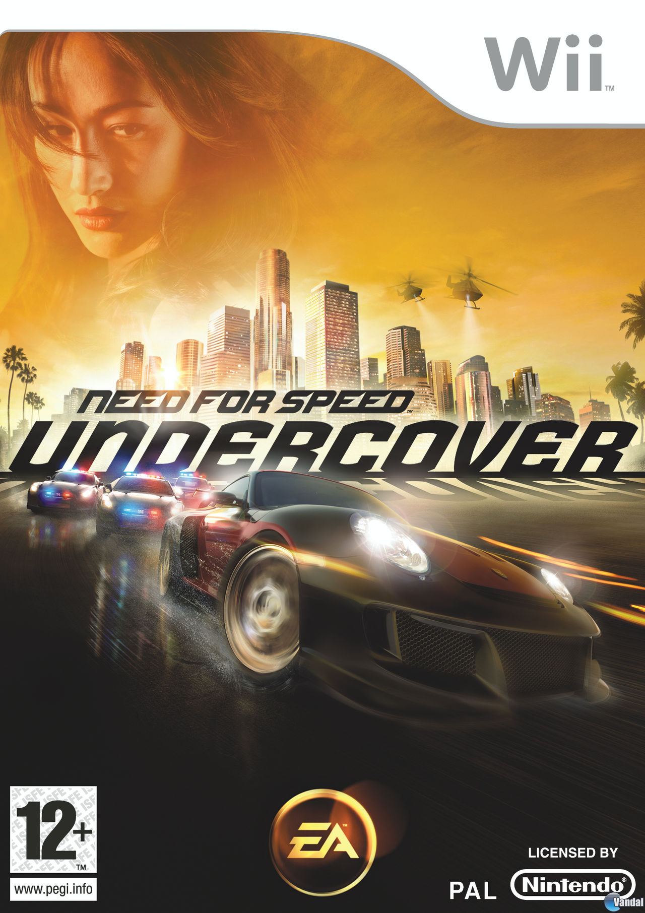 Car�tula Need for Speed Undercover Wii