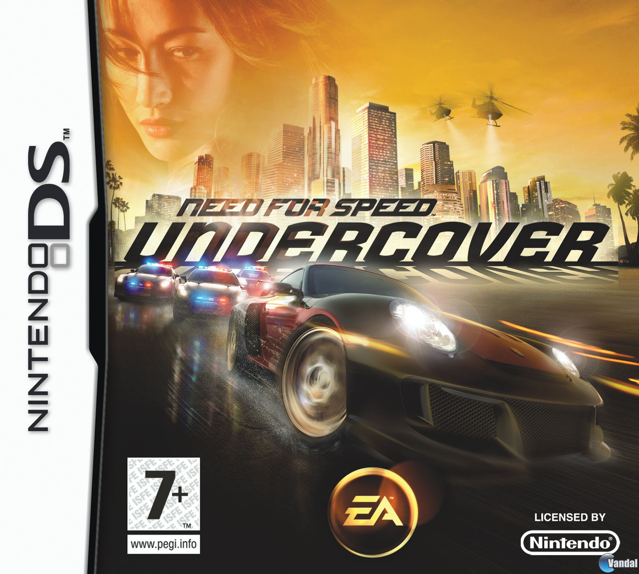 Car�tula Need for Speed Undercover Nintendo DS