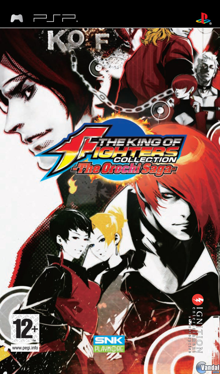 Car�tula King of Fighters Collection: The Orochi Saga PSP