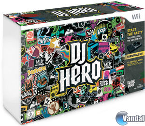 Car�tula DJ Hero Wii