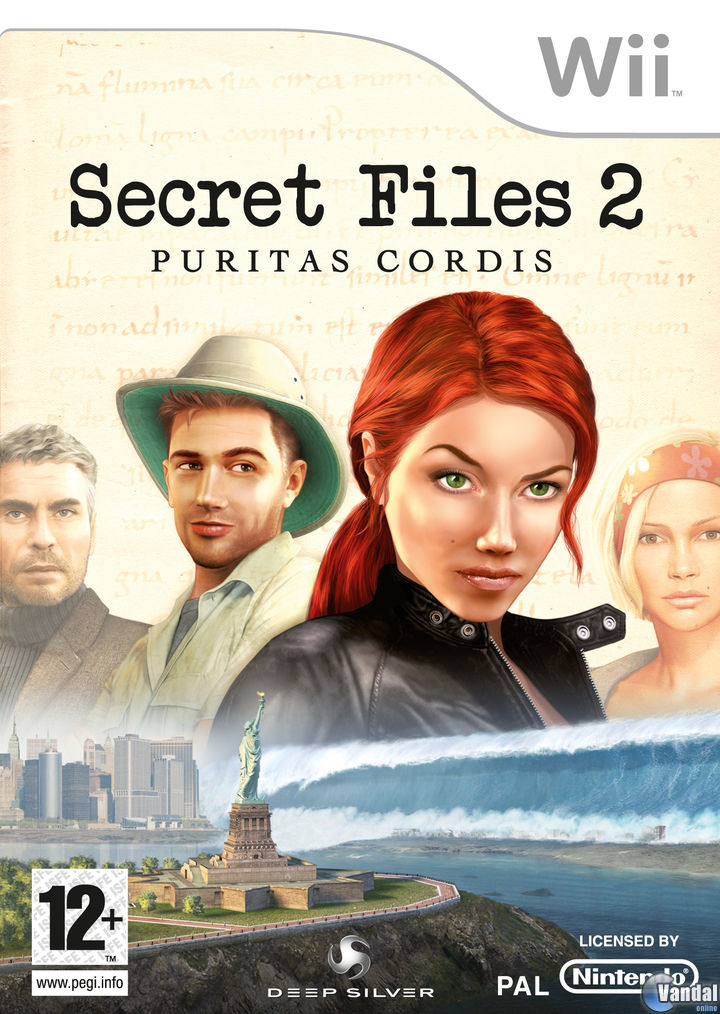 Car�tula Secret Files 2: Puritas Cordis Wii