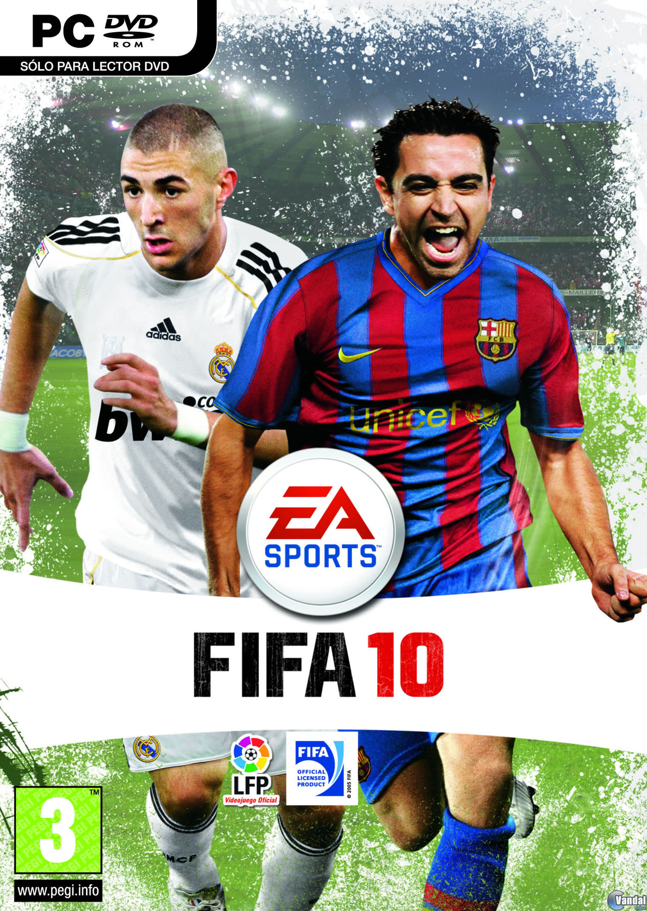 Car�tula FIFA 10 Ordenador