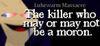 Lukewarm Massacre: The killer who may or may not be a moron. para Ordenador