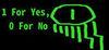 1 For Yes, 0 For No para Ordenador