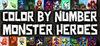 Color by Number - Monster Heroes para Ordenador