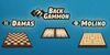 Coleccin de juegos 3en1: Backgammon + Damas + Molino para Nintendo Switch