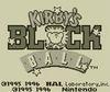 Kirby's Block Ball CV para Nintendo 3DS