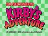Kirby's Adventure 3D Classics eShop para Nintendo 3DS