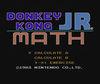 Donkey Kong Jr Math CV para Wii U