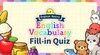English Basics English Vocabulary Fill-in Quiz para Nintendo Switch
